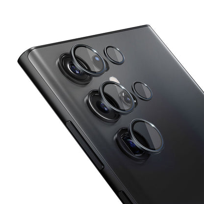 3mk Lens Protection Pro – Fotoaparato objektyvo stiklas, skirtas Samsung Galaxy S24 Ultra (Juodas)