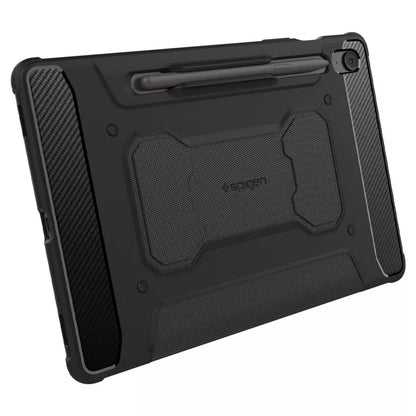 Spigen Rugged Armor Pro – dėklas, skirtas „Samsung Galaxy Tab S10 FE+ 13,1 colio“ (juodas)