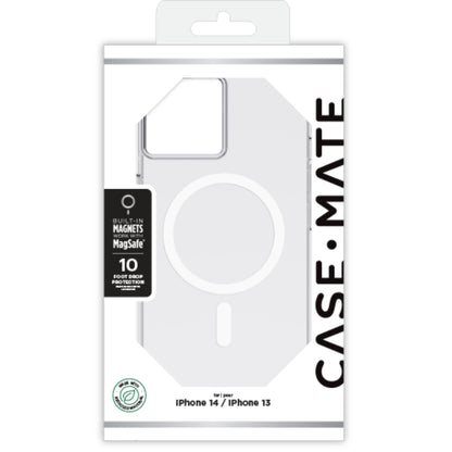 Case-Mate Tough Clear MagSafe – dėklas, skirtas „iPhone 14“ / „iPhone 13“ (skaidrus)