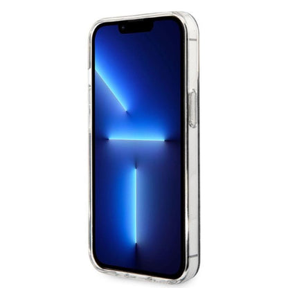 Guess Bundle Pack MagSafe 4G - „iPhone 13 Pro Max“ dėklų rinkinys + „MagSafe“ įkroviklis (juoda/aukso)