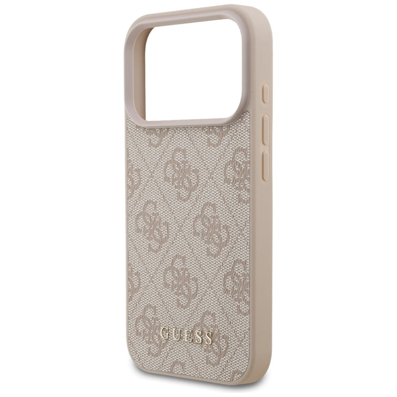 Guess 4G Classic - Dėklas iPhone 17 Pro (rožinis)