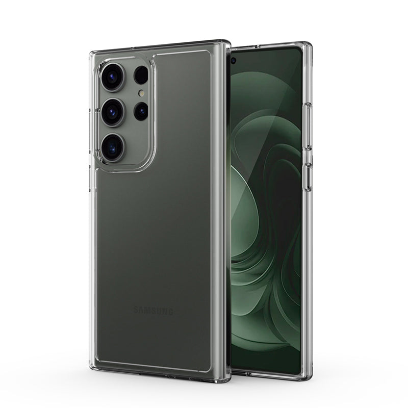 Crong Crystal Shield Cover - apsauginis dėklas, skirtas Samsung Galaxy S23 Ultra (skaidrus)