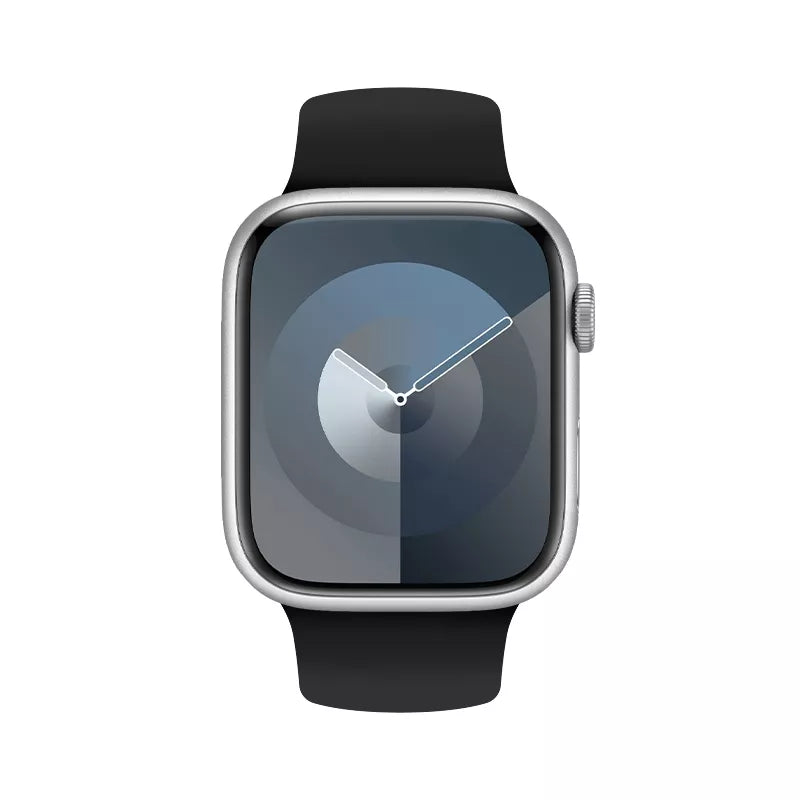 Crong Liquid – dirželis, skirtas Apple Watch 38/40/41/42 mm (juodas)