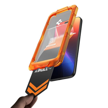 Spigen Glas.tR AlignMaster Slim 3-Vnt. - Grūdintas stiklas, skirtas Apple iPhone 17 (3 vnt.)