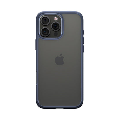 Spigen Ultra Hybrid – dėklas „iPhone 16 Pro Max“ (tamsiai mėlynas)