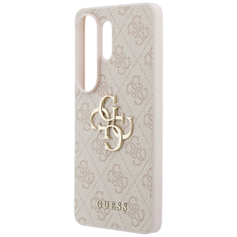 Guess 4G Big Metal Logo dėklas - Samsung Galaxy S26 Ultra (Rožinis)