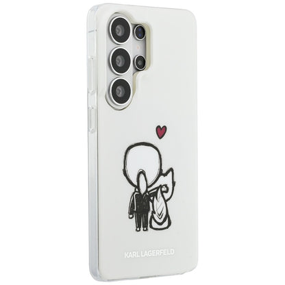 Karl Lagerfeld IML Karl & Choupette MagSafe dėklas - Samsung Galaxy S26 Ultra (Skaidrus)