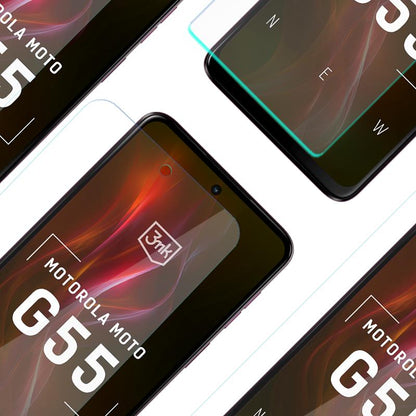 3mk Silky Matt Pro - Matinė apsauginė plėvelė skirta Motorola Moto G55 5G