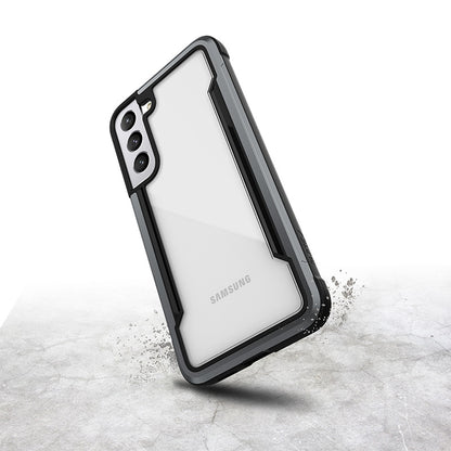 X-Doria Raptic Shield Pro - "Samsung Galaxy S22+ 5G" dėklas (antimikrobinė apsauga) (juodas)