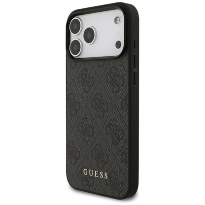 Guess 4G Classic - Dėklas iPhone 17 Pro Max (juodas)
