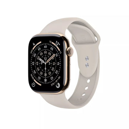 Crong Liquid – dirželis Apple Watch 38/40/41/42 mm (akmens smėlio spalvos)