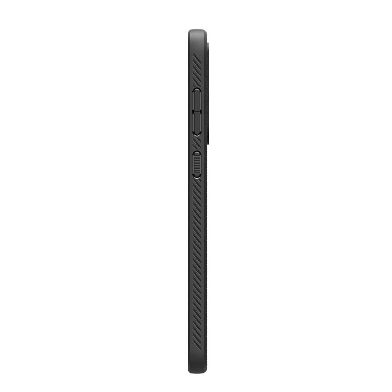 Spigen Liquid Air – dėklas, skirtas Samsung Galaxy A36 5G (matinis juodas)