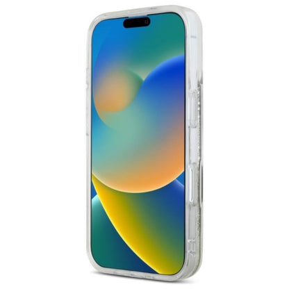 Hello Kitty Liquid Glitter Fever MagSafe - dėklas, skirtas iPhone 16 (juoda/auksinė)