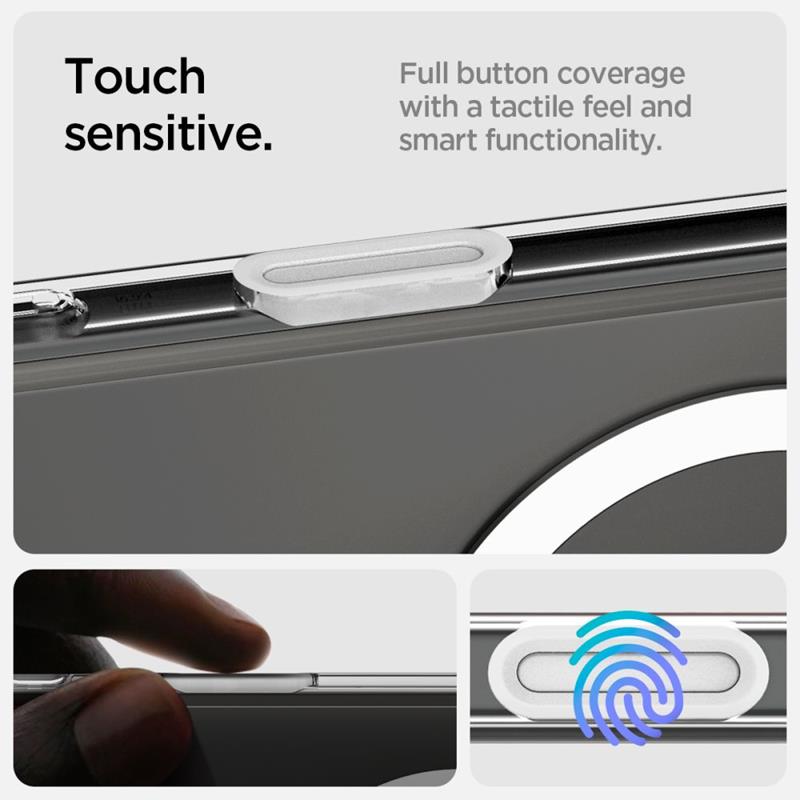 Spigen Ultra Hybrid T Mag MagSafe - Dėklas, skirtas „iPhone 16 Pro Max“ (baltas)