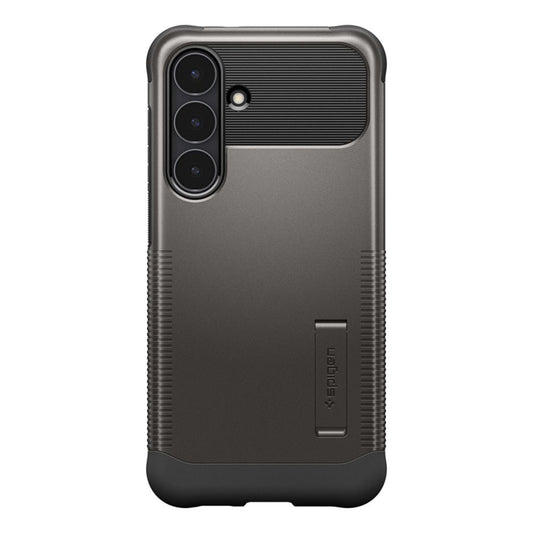 Spigen Slim Armor Mag MagSafe dėklas, skirtas Samsung Galaxy S25 FE (Gunmetal)