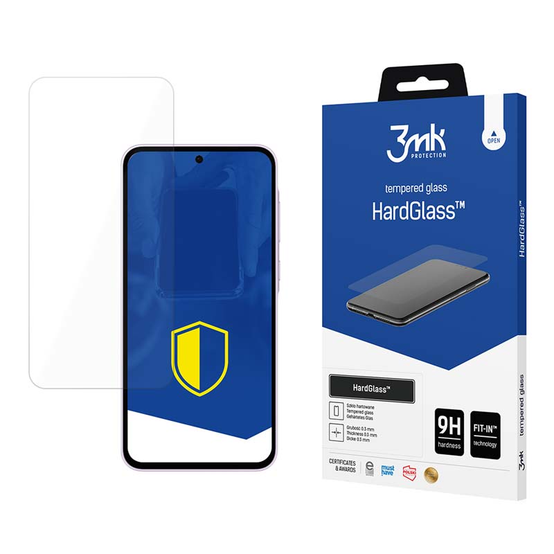 3mk HardGlass – grūdintas stiklas, skirtas „Samsung Galaxy A35 5G“ / „A55 5G“