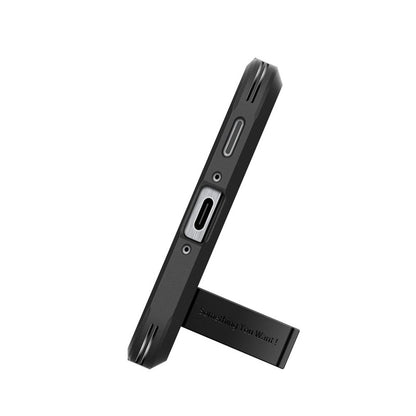 Spigen Tough Armor – dėklas, skirtas „Samsung Galaxy A56 5G“ (juodas)