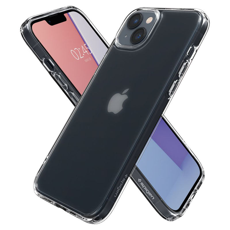 Spigen Ultra Hybrid Matte – Dėklas, skirtas iPhone 15 Plus / iPhone 14 Plus (permatomas matinis)