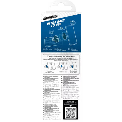 Energizer Ultimate – magnetinis automobilinis laikiklis telefonui (juodas)