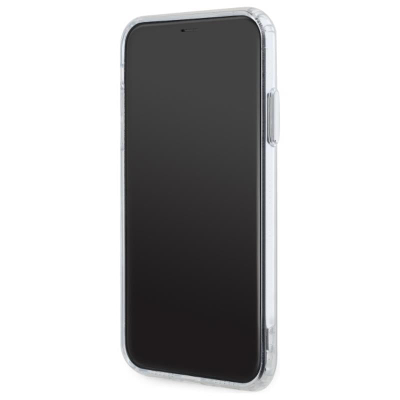 Karl Lagerfeld IML Metal Choupette Head MagSafe – dėklas, skirtas iPhone 11 (baltas)