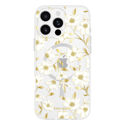 Kate Spade New York Protective Gems MagSafe – dėklas, skirtas iPhone 16 Pro Max (Sunshine Floral)