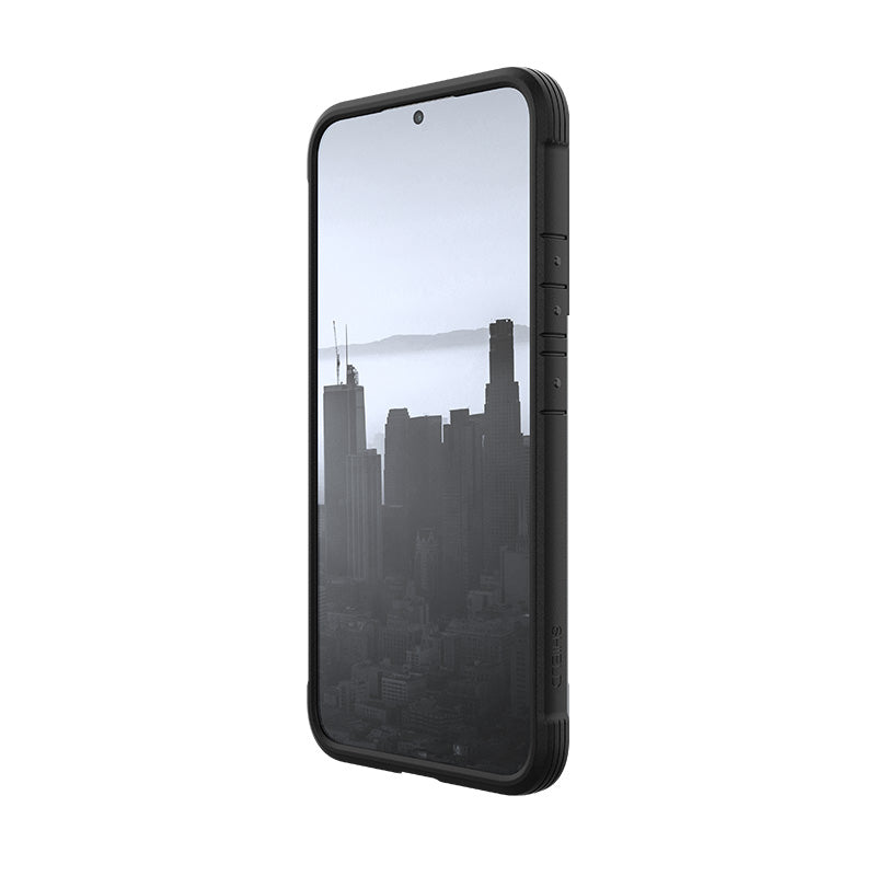 X-Doria Raptic Shield Pro - "Samsung Galaxy S22+ 5G" dėklas (antimikrobinė apsauga) (juodas)