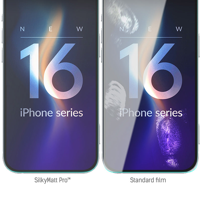 3mk Silky Matt Pro – matinė apsauginė plėvelė, skirta „iPhone 16 Pro“