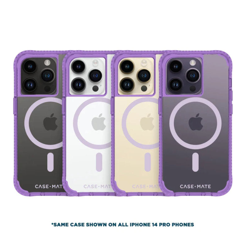 Case-Mate Tough Plus MagSafe - „iPhone 14 Pro“ dėklas (La La Lavender)