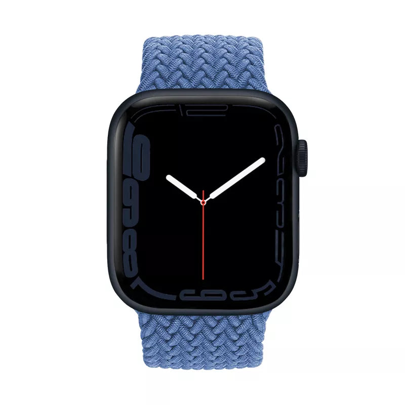 Crong Wave Band – Pintinė apyrankė skirta Apple Watch 44/45/46/49 mm (mėlyna)