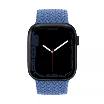 Crong Wave Band – Pintinė apyrankė skirta Apple Watch 44/45/46/49 mm (mėlyna)