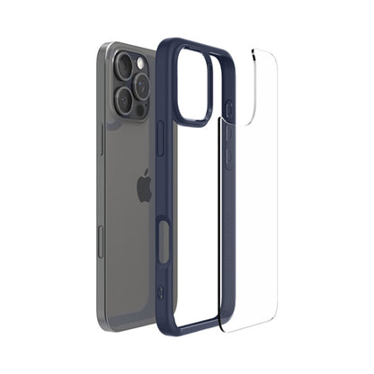 Spigen Ultra Hybrid – dėklas „iPhone 16 Pro Max“ (tamsiai mėlynas)