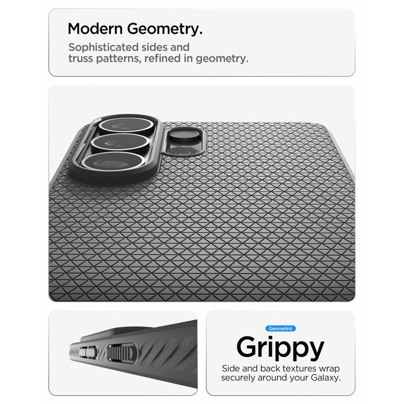 Spigen Liquid Air Mag MagSafe - dėklas Samsung Galaxy S26 Ultra (Marble Gray)