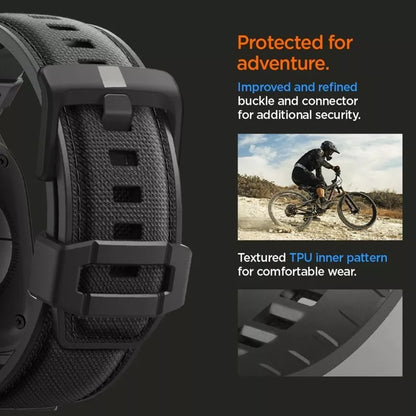 Spigen DuraPro Armor – juosta, skirta „Apple Watch 44/45/46/49 mm“ (juodas leidimas)