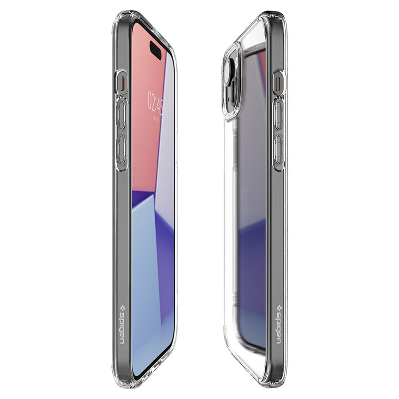 Spigen Ultra Hybrid – dėklas iPhone 15 (skaidrus)