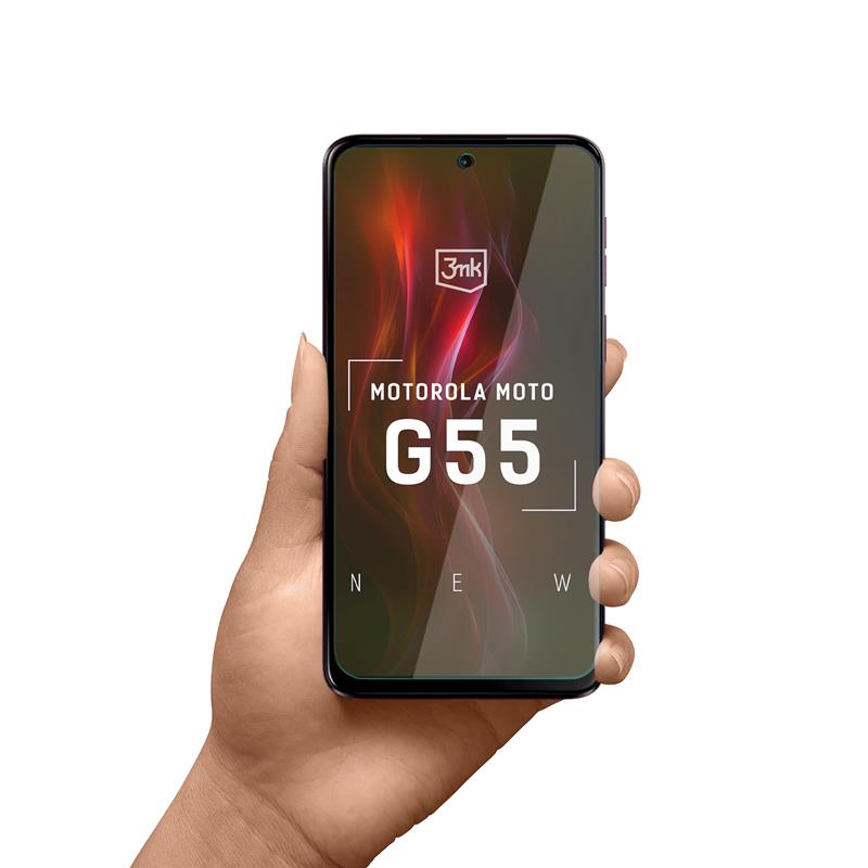 3mk Silky Matt Pro - Matinė apsauginė plėvelė skirta Motorola Moto G55 5G
