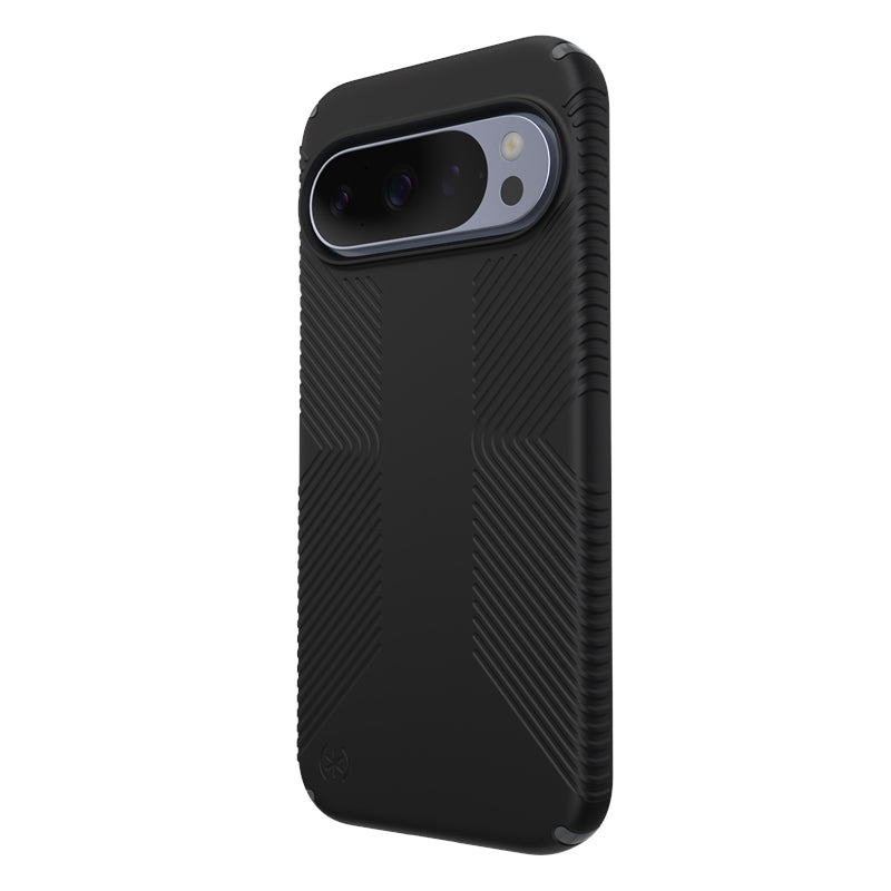 Speck Presidio2 Grip Magnet dėklas Google Pixel 10 Pro XL (Juoda/Skalūno Pilka)