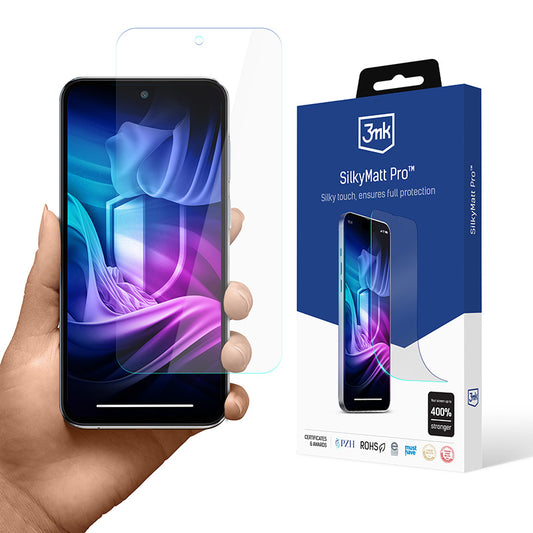 3mk Silky Matt Pro – matinė apsauginė plėvelė, skirta Samsung Galaxy M35