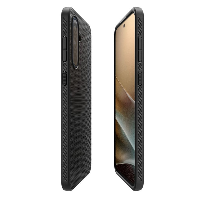 Spigen Liquid Air – dėklas, skirtas Samsung Galaxy A36 5G (matinis juodas)