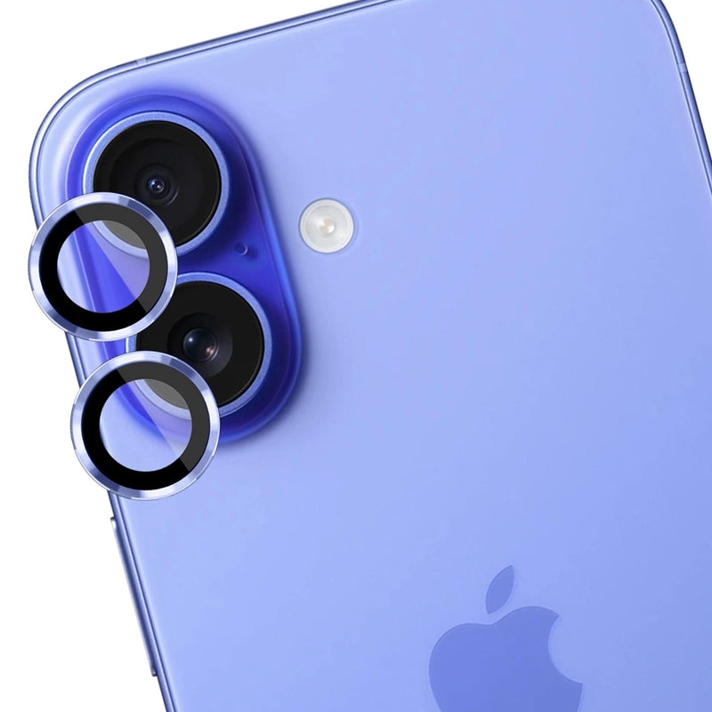 3mk Objektyvo apsauga Pro – Fotoaparato objektyvo stiklas, skirtas iPhone 17 (Šviesiai mėlyna)