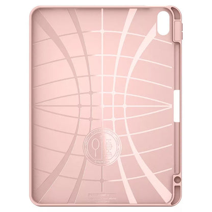 Spigen Urban Fit – dėklas, skirtas iPad Air 11" M3 (2025) / M2 (2024) / iPad Air 10.9" (5–4 kartos) (2022–2020) (rožinio aukso spalvos)