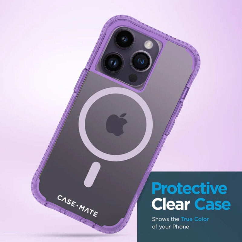 Case-Mate Tough Plus MagSafe - „iPhone 14 Pro“ dėklas (La La Lavender)