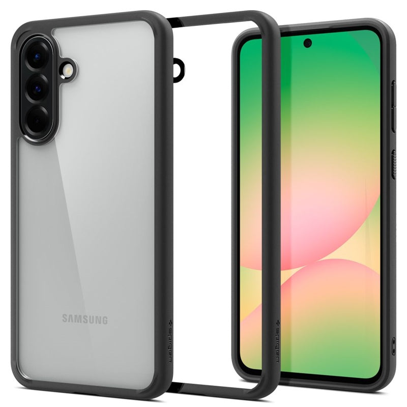 Spigen Ultra Hybrid – dėklas, skirtas Samsung Galaxy A56 5G (matinė juoda)