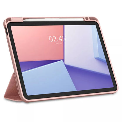Spigen Urban Fit – dėklas, skirtas iPad Air 11" M3 (2025) / M2 (2024) / iPad Air 10.9" (5–4 kartos) (2022–2020) (rožinio aukso spalvos)