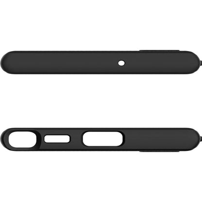 Spigen Liquid Air – dėklas Samsung Galaxy S22 Ultra (juodas)