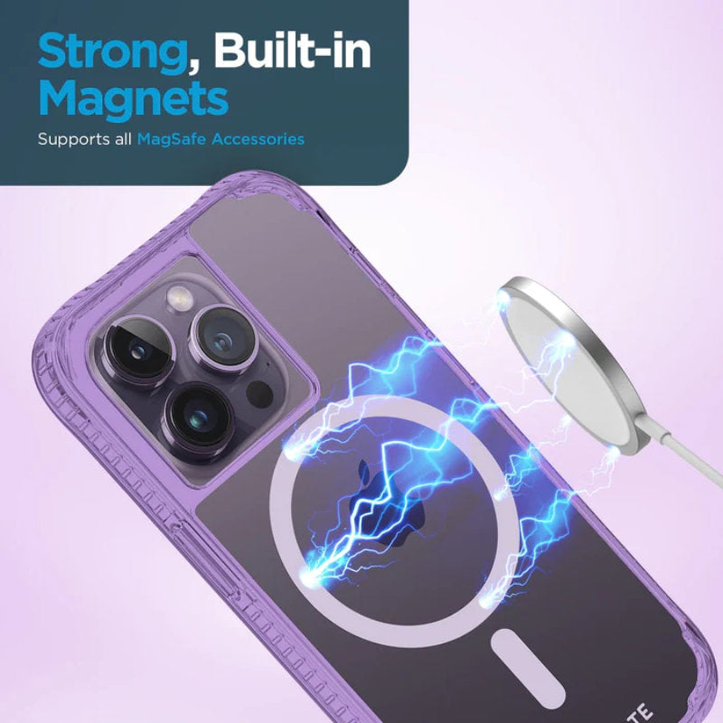 Case-Mate Tough Plus MagSafe - „iPhone 14 Pro“ dėklas (La La Lavender)