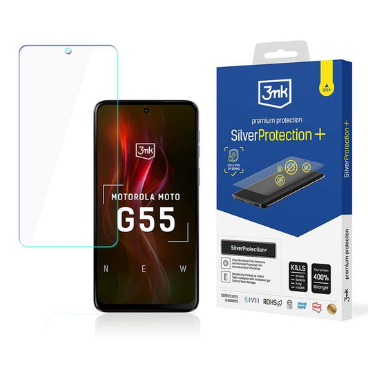 3mk SilverProtection+ - Apsauginė plėvelė, skirta „Motorola Moto G55 5G“