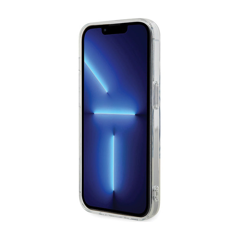 Karl Lagerfeld IML Choupette MagSafe – dėklas, skirtas iPhone 14 Pro (permatomas)