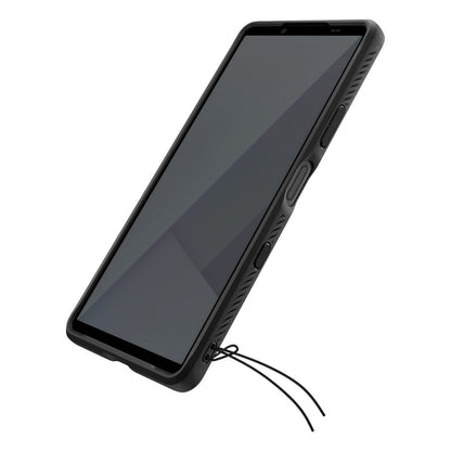 Spigen Rugged Armor - Dėklas Sony Xperia 10 VII (Matinis juodas)