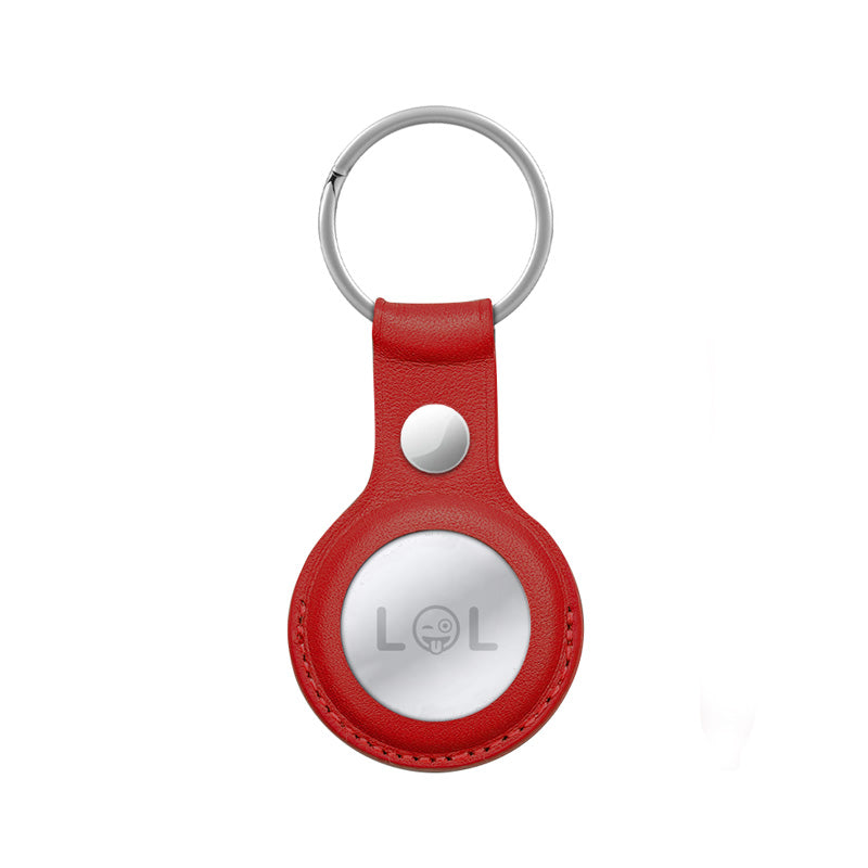 Crong odininis dėklas su raktų pakabuku – Odiniss apsauginis pakabukas Apple AirTag (raudona)