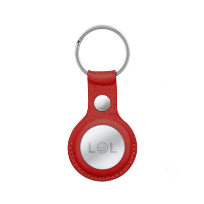 Crong odininis dėklas su raktų pakabuku – Odiniss apsauginis pakabukas Apple AirTag (raudona)